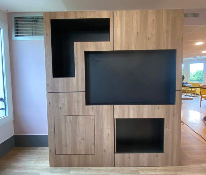 Fabrication meubles en bois sur mesure Mortagne-au-Perche